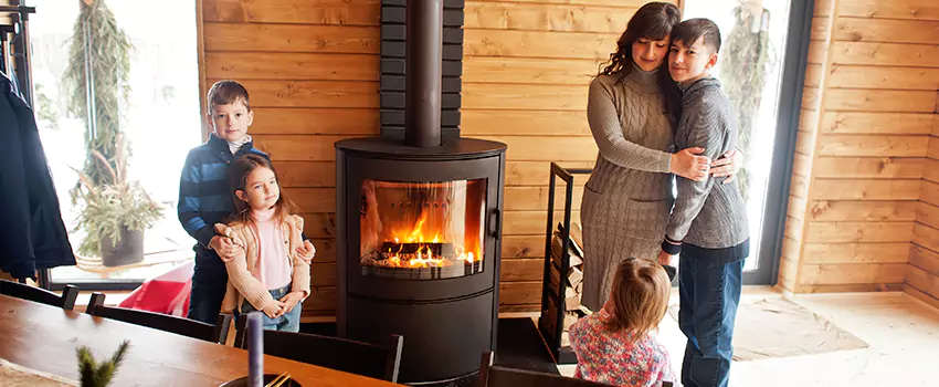 Morso Cast Iron Fireplace Insert Installation in Kenmore, Washington
