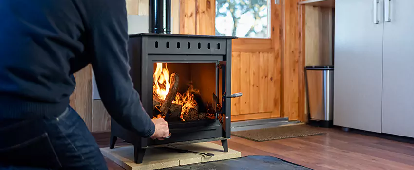 Open Hearth Wood Fireplace Installation in Kenmore, WA