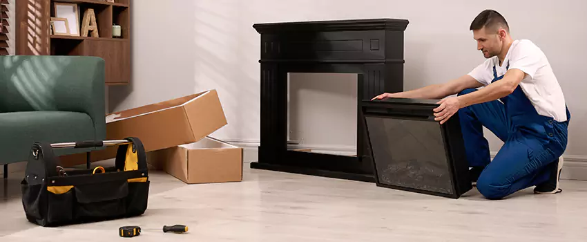 Old Rusted Metal Fireplace Repair And Replacement in Kenmore, WA